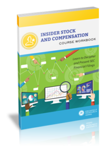 Insider Stock and Comp Workbook - Prospect Research Institute