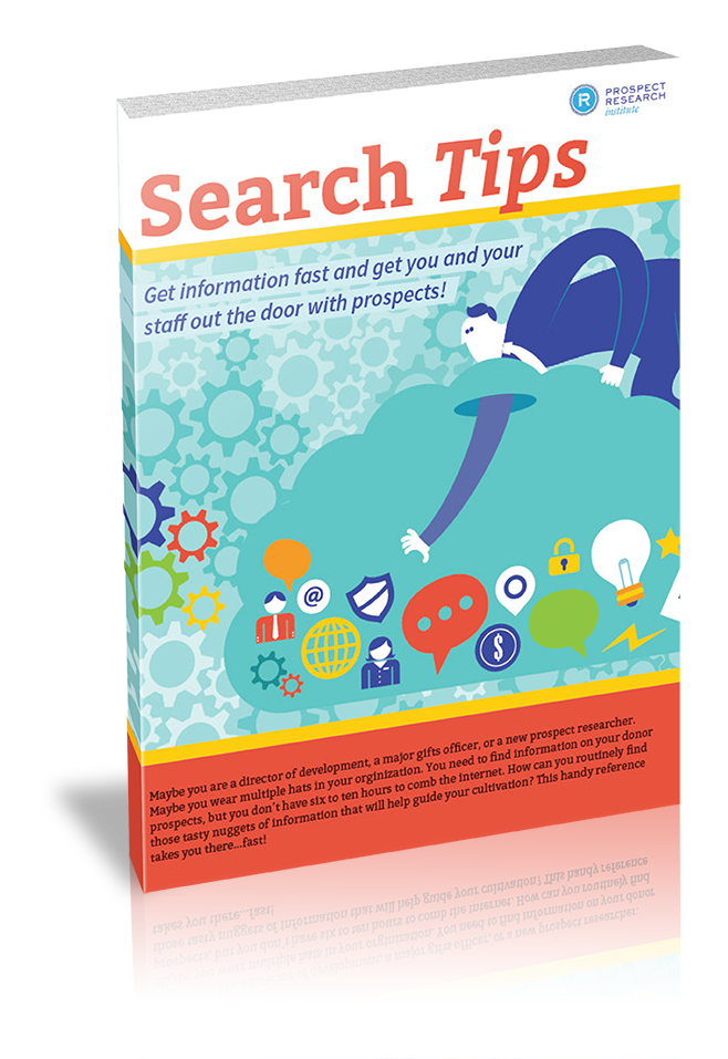 Search Tips 4Fundraising Research